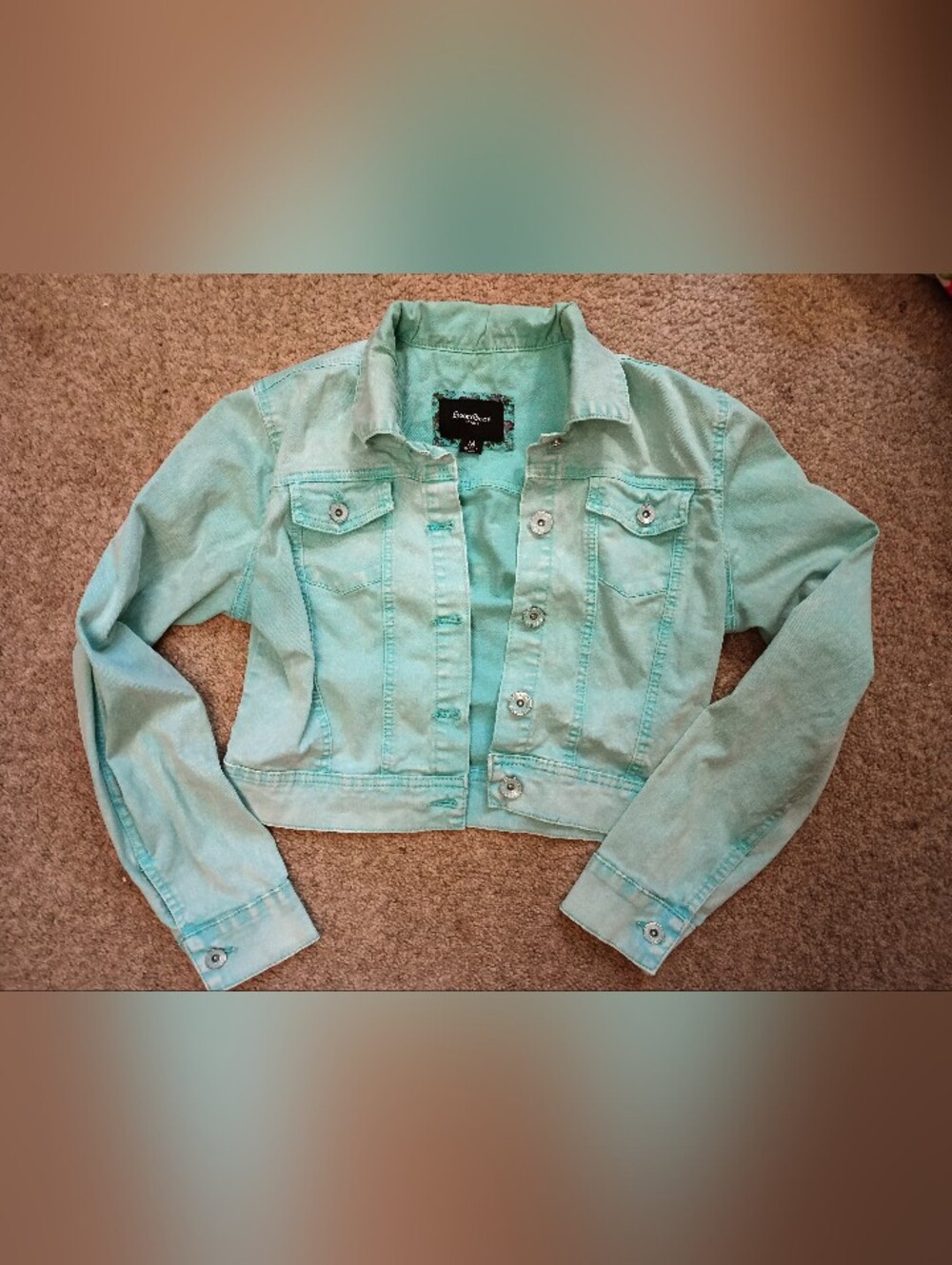 Tropical Blue Denim Jacket